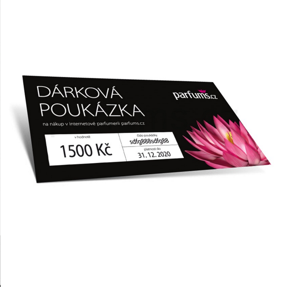 Nákup v Parfums.cz v hodnotě 1500